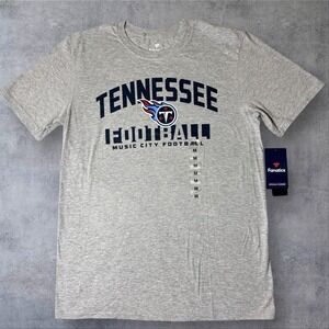 NEW Tennessee Titans T Shirt Mens M‎ NFL Fanatics Football Tee Music City